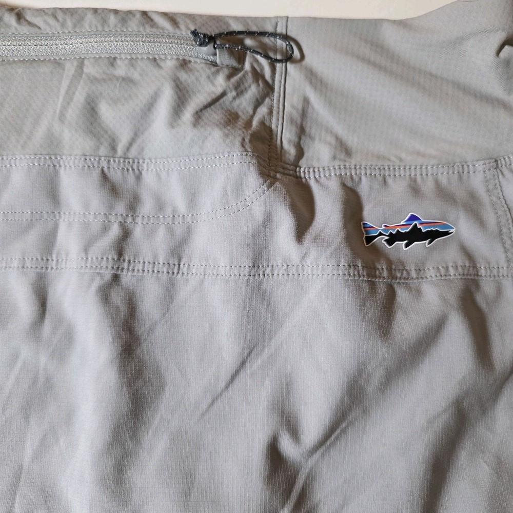 Patagonia Women's‎ Tech Skort Skirt Pull On Outdoor Hiking Fishing Gray Size XS - Picture 8 of 10